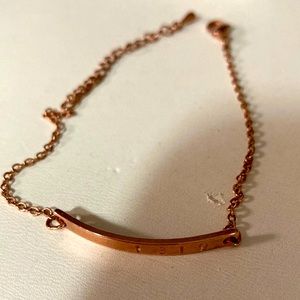 I’d bracelet with 1319.  Gold tone. Gently owned bme2666